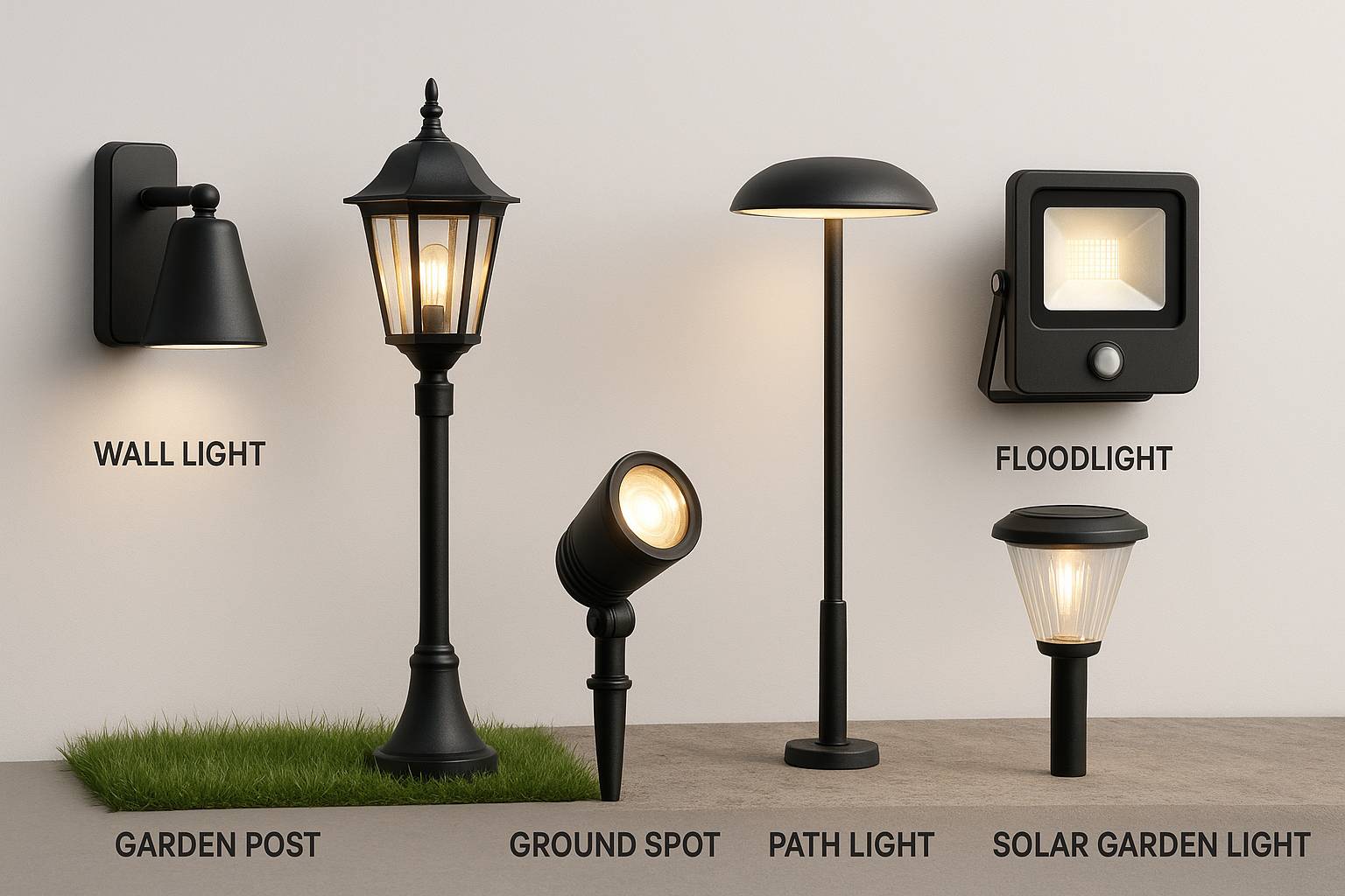 Soorten Buitenlampen